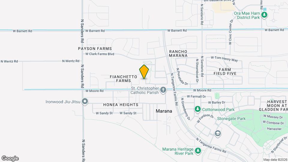 12851 N Fox Hollow Dr Map and Location Details
