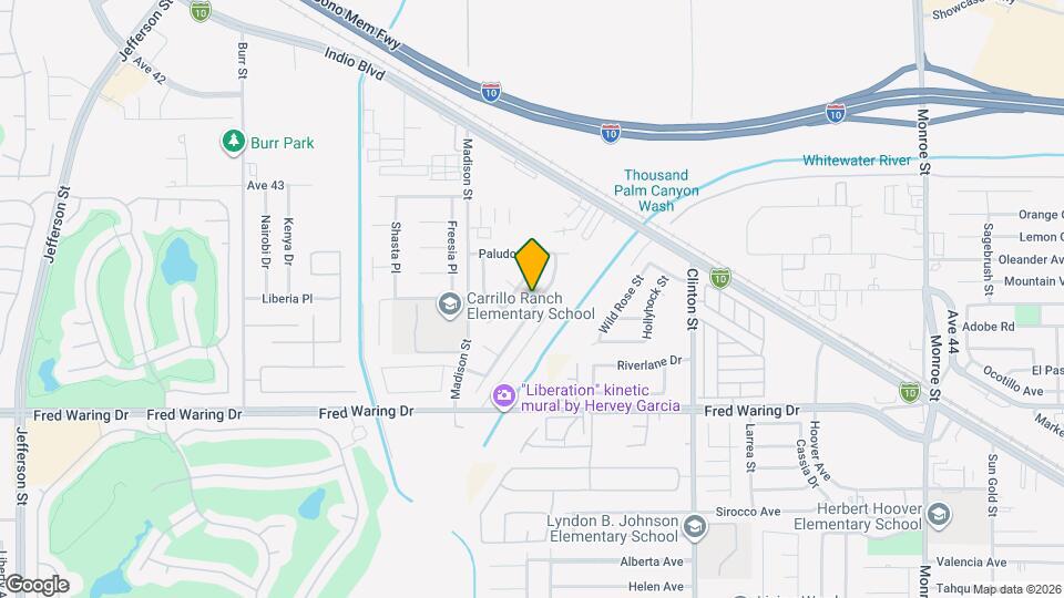 43595 Reclinata Way Map and Location Details