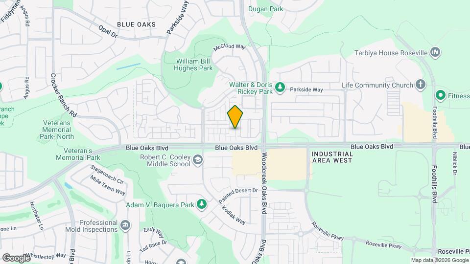 1024 Matthews Run Way Map and Location Details