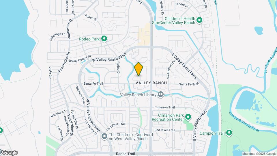 Oaks of Valley Ranch Apartments Map and Location Details
