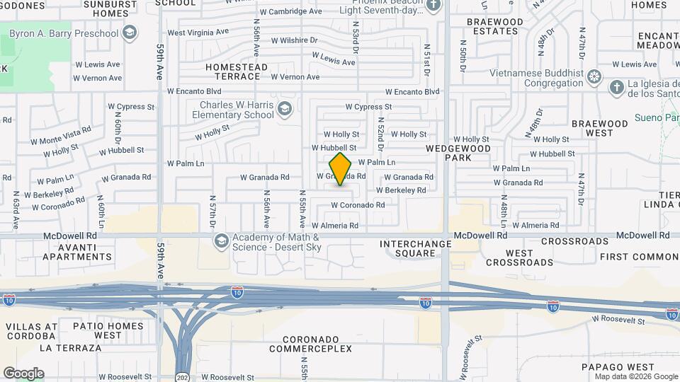 5335 W Berkeley Rd Map and Location Details