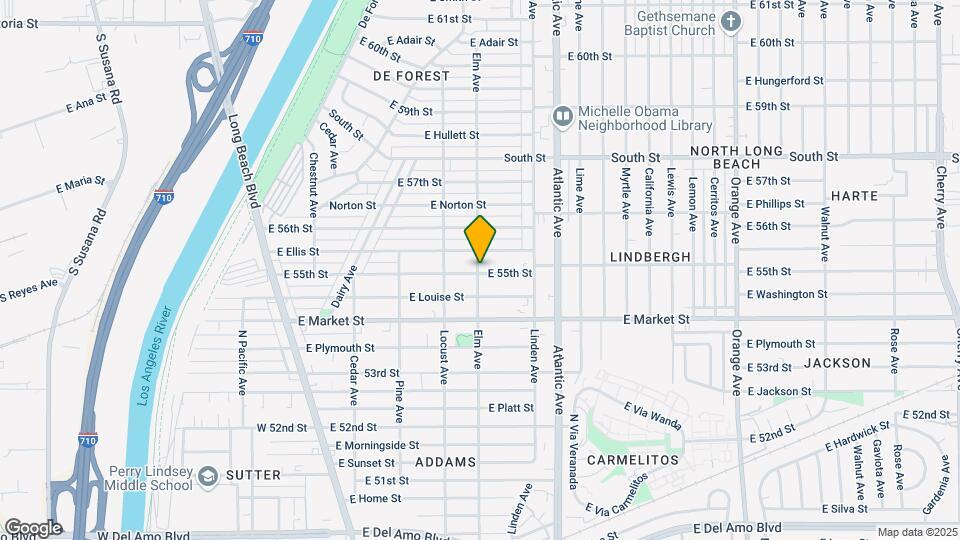 401 E 55th St Mapa y Detalles de la Ubicación