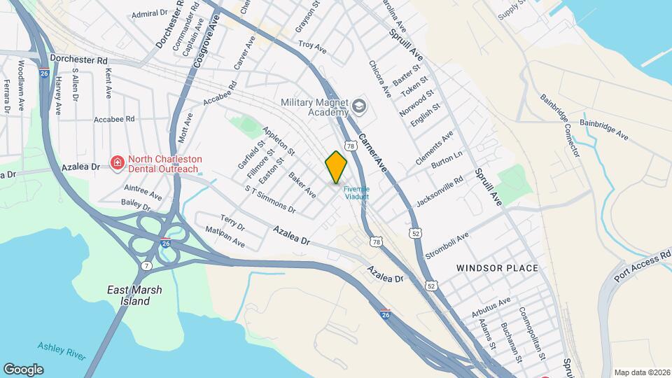 2850 Appleton Ave Map and Location Details