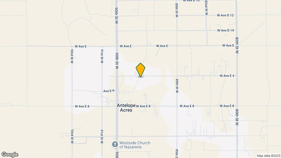 8714 W Avenue E4, Unit ADU Map and Location Details