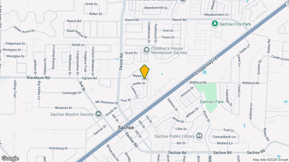 3315 Kellie St Map and Location Details