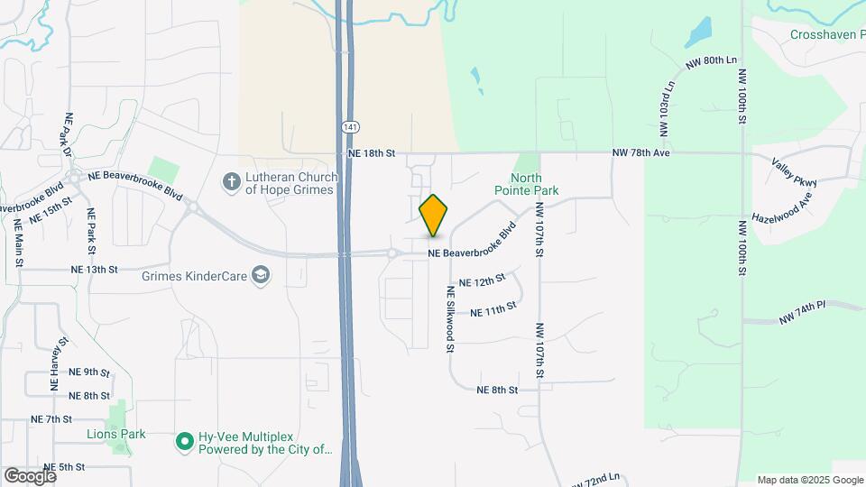 1413 NE Mockingbird Ln Map and Location Details