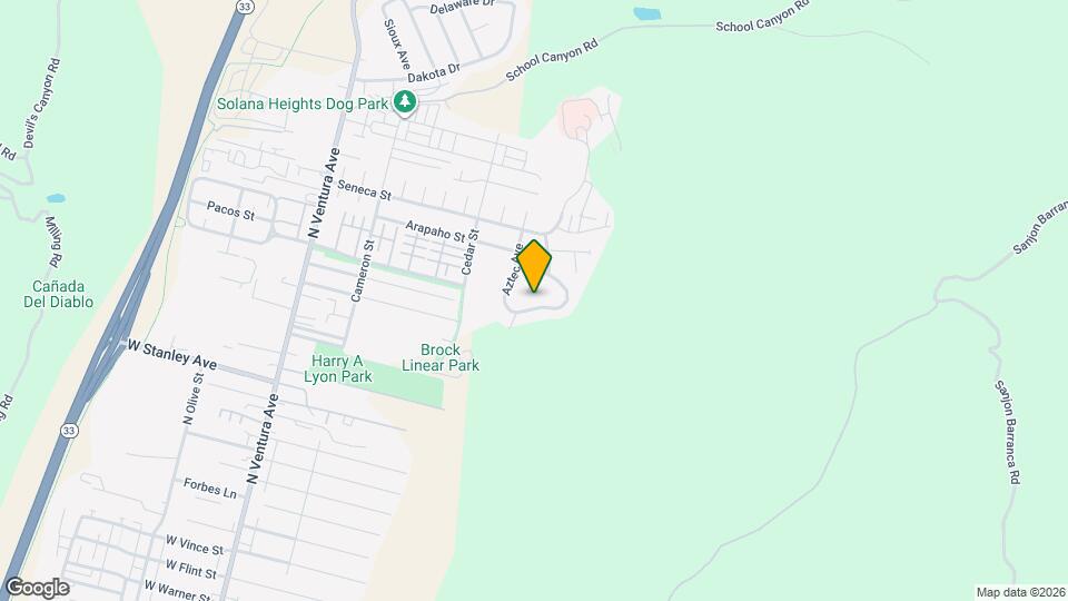 689 Chinook Dr Map and Location Details