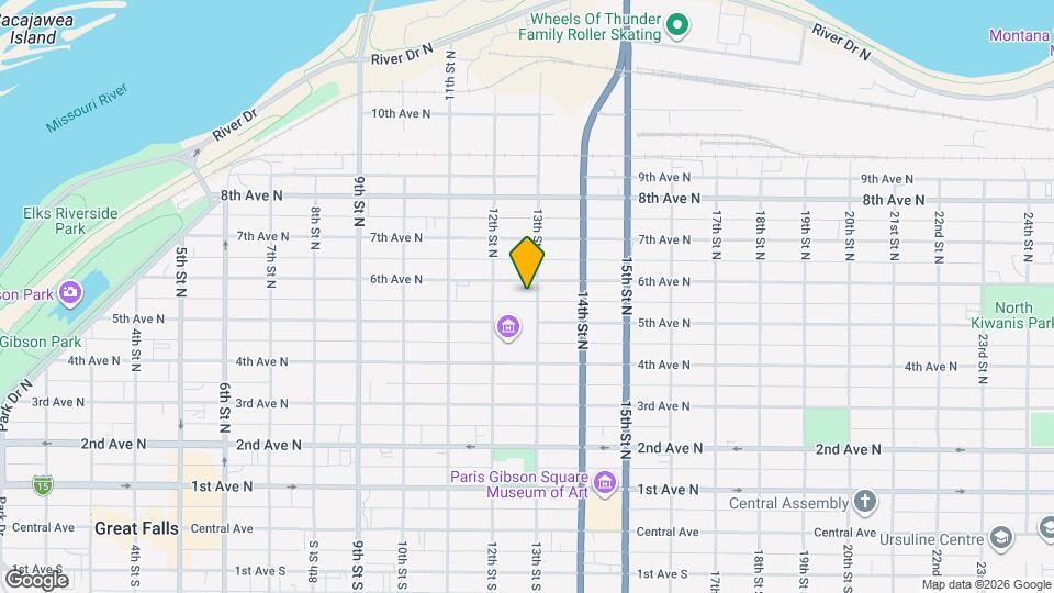 512 13th St N, Unit 512 Map and Location Details