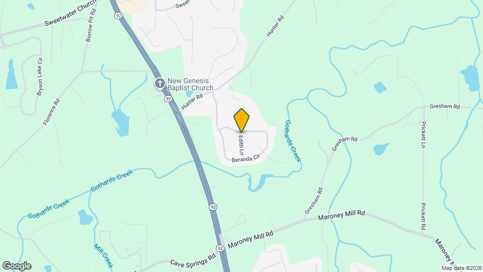 62 Edith Ln Mapa y Detalles de la Ubicación