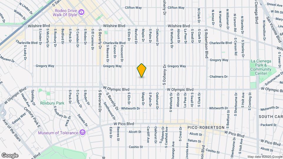 341 S Maple Dr Mapa y Detalles de la Ubicación