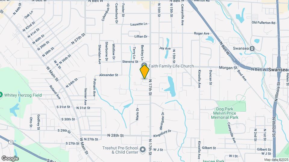 1705 Jamestown Rd Map and Location Details