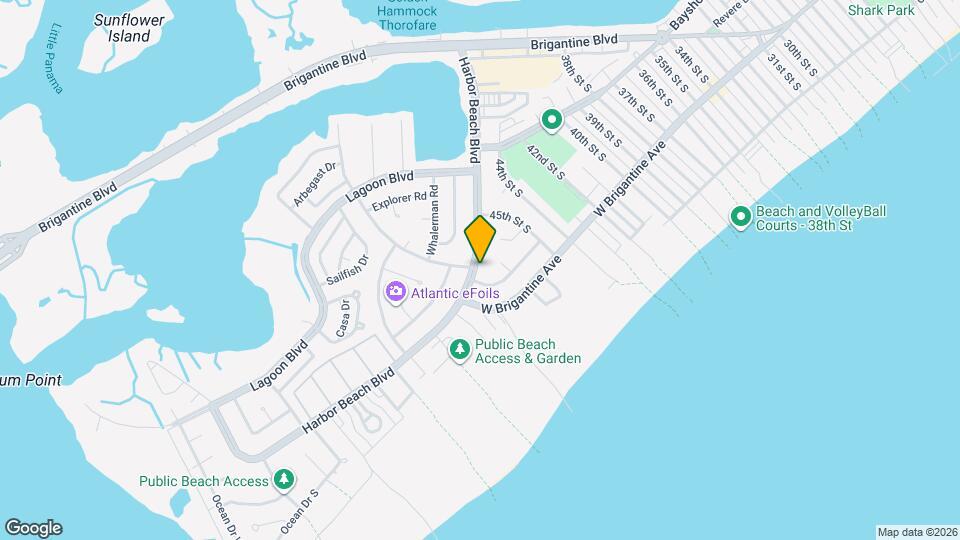 4514 Harbor Beach Blvd Map and Location Details