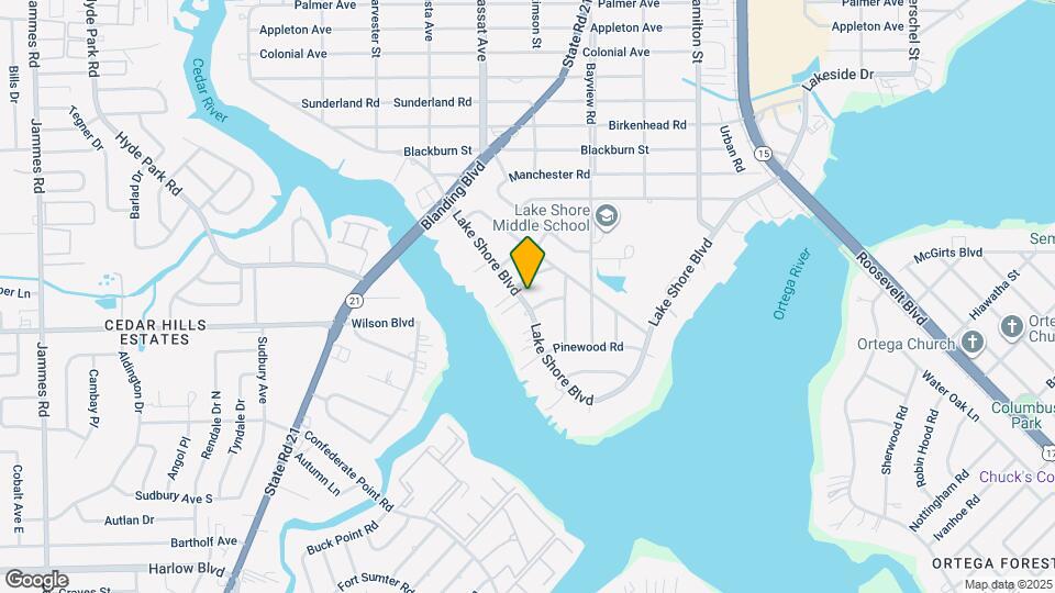 2649 Lake Shore Blvd Map and Location Details