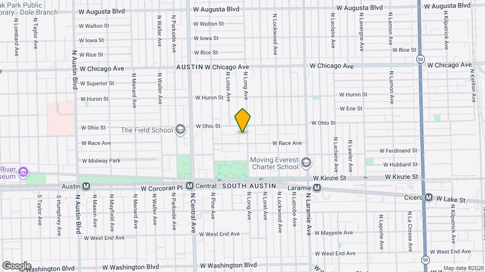 554 N Long Ave, Unit 2nd Floor Mapa y Detalles de la Ubicación