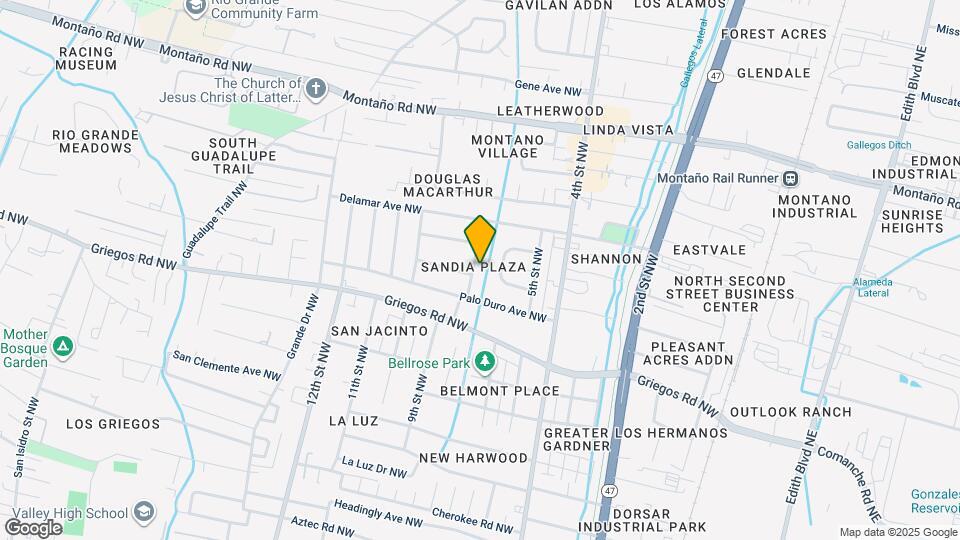 5002 La Cienega St NW Map and Location Details
