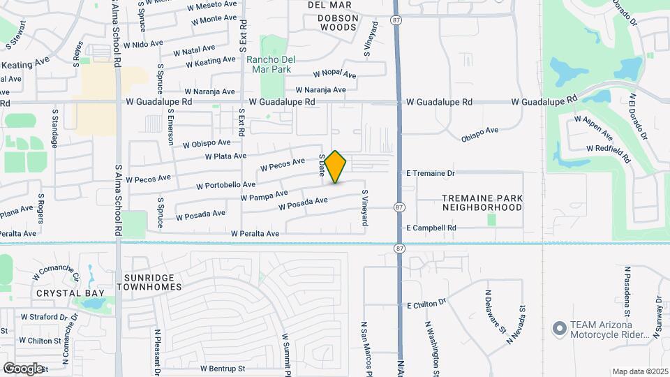 549 W Pampa Ave Map and Location Details