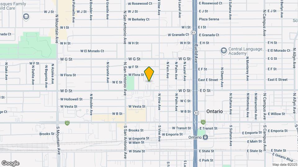 542-546 W D St Mapa y Detalles de la Ubicación