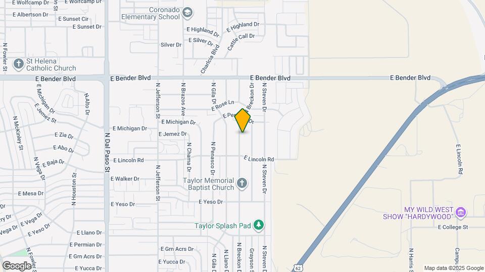 1906 N Breckon Dr Map and Location Details