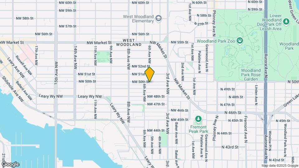 357 NW 50th St Map and Location Details