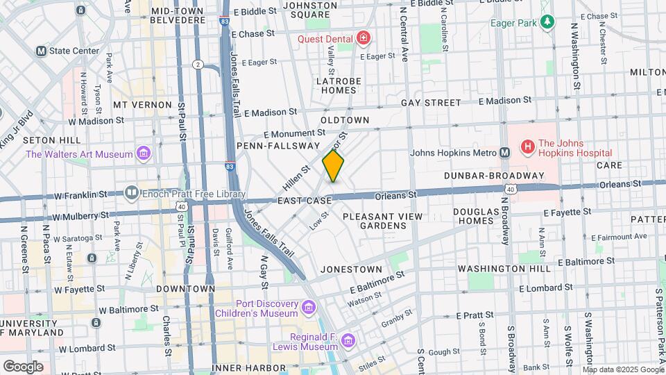 317 East St Map and Location Details