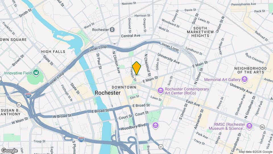 Temple Building Map and Location Details