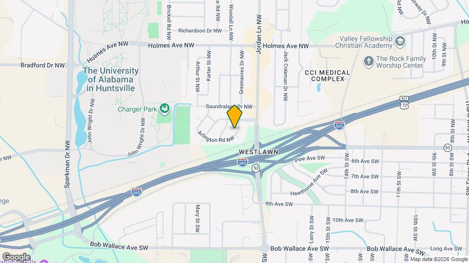 4106 Arlington Rd NW Map and Location Details