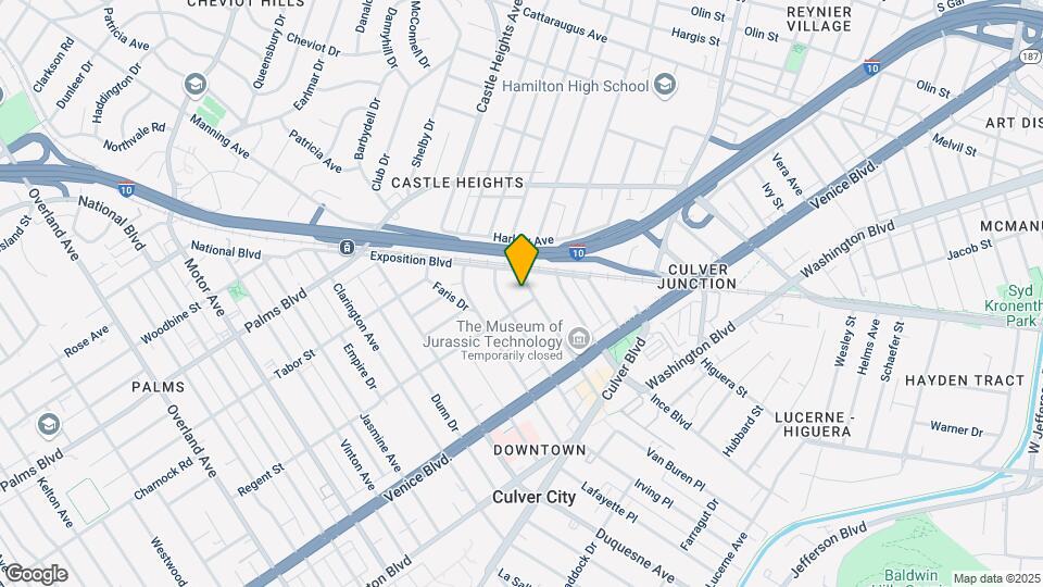 3627 Bagley Ave Mapa y Detalles de la Ubicación