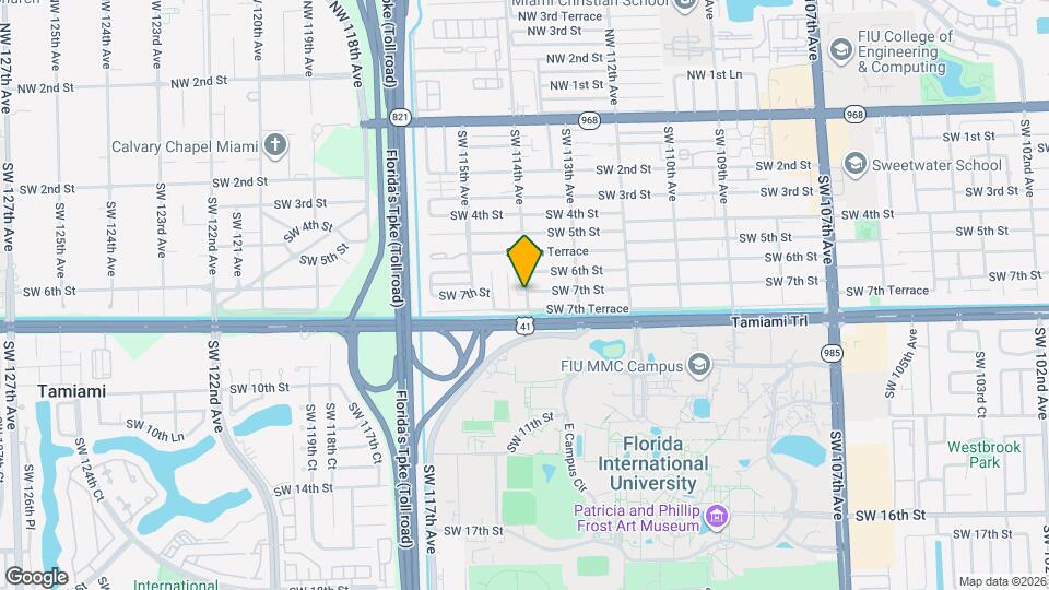710 SW 114th Ave Mapa y Detalles de la Ubicación