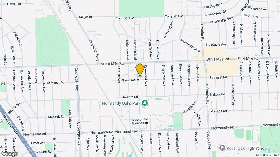 4600-4616 Leafdale Blvd Map and Location Details