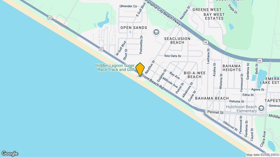 14401 Front Beach Rd Map and Location Details