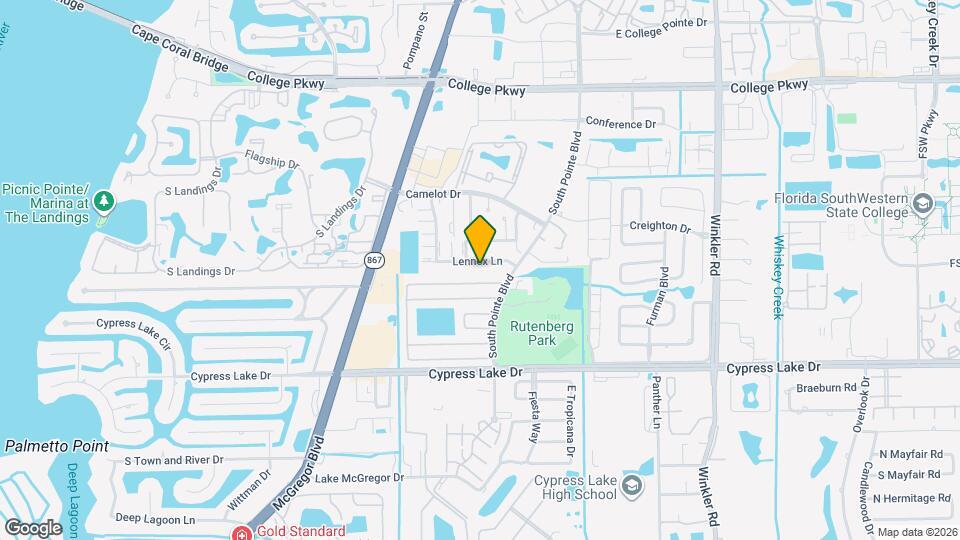 9311 Lennex Ln Mapa y Detalles de la Ubicación