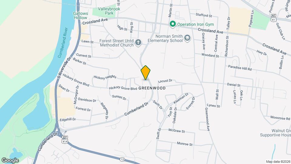 887 Elwood Dr Map and Location Details