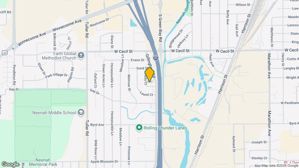 1080 Holly Ct Map and Location Details