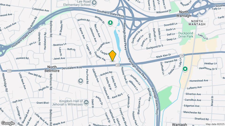 2959 Jerusalem Ave Map and Location Details