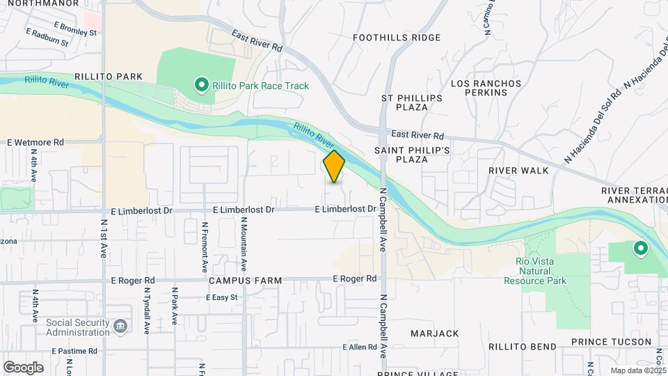 4279 N River Grove Cir Map and Location Details