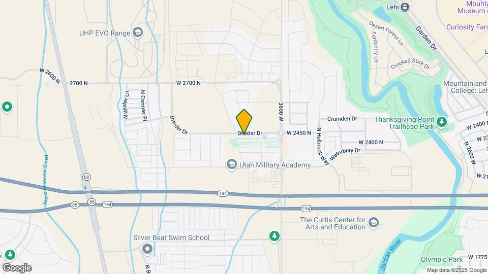 3819 W Drexler Dr Map and Location Details