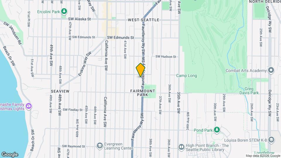 5211 Fauntleroy Way SW Mapa y Detalles de la Ubicación