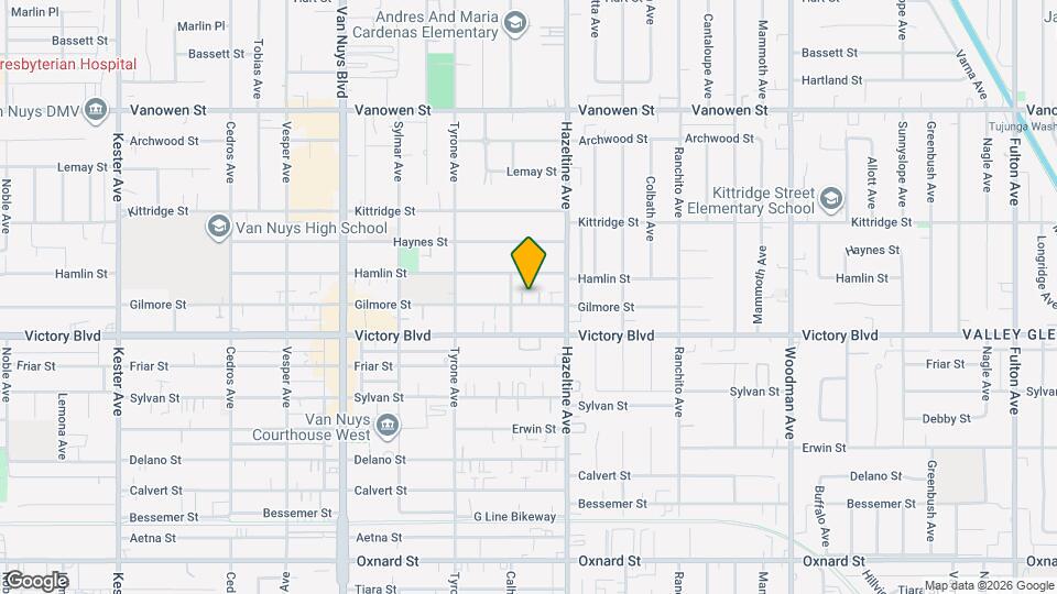 14143 Gilmore St Map and Location Details