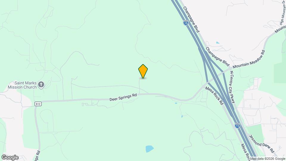 976 Deer Springs Rd Map and Location Details