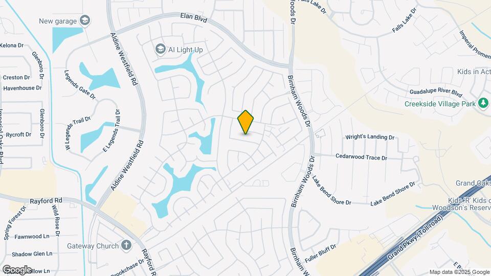 3507 Cactus Creek Dr Map and Location Details