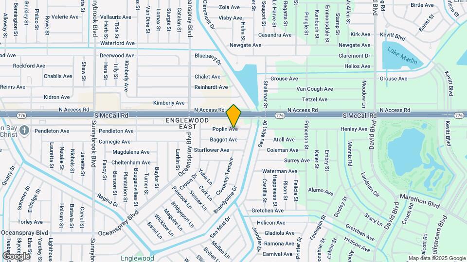 11399 Poplin Ave Map and Location Details