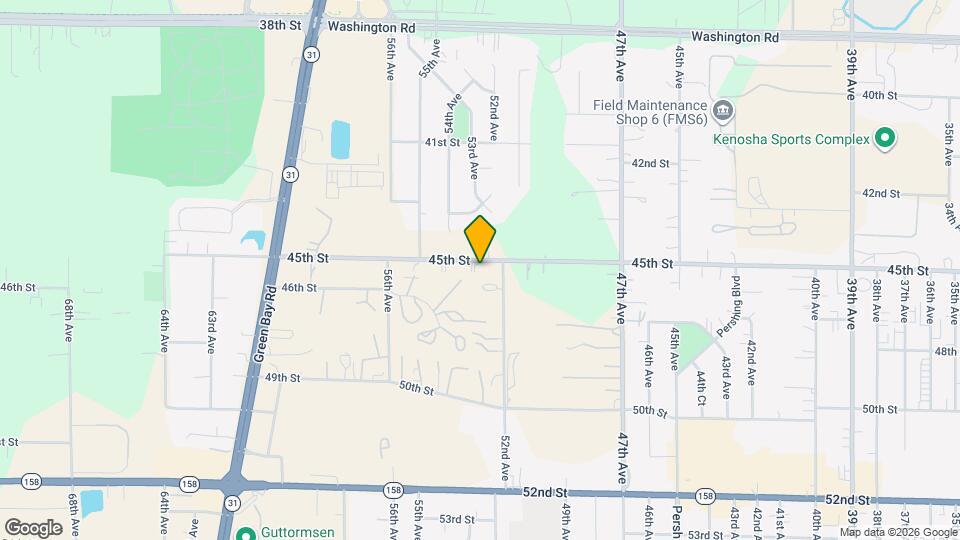 5209 45th St Map and Location Details