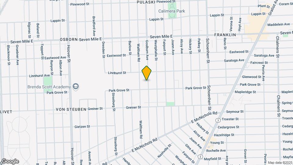 18445 Goulburn Ave Map and Location Details
