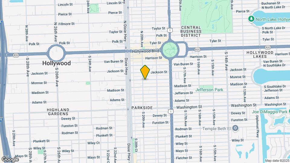 1958 Monroe St, Unit 210 Mapa y Detalles de la Ubicación