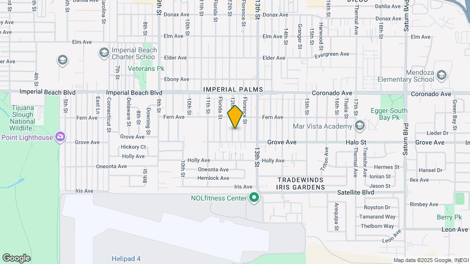 1251 12th St Map and Location Details