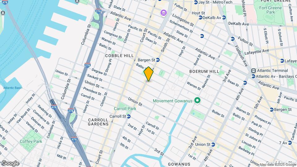 69 Douglass St-Unit -1 Map and Location Details