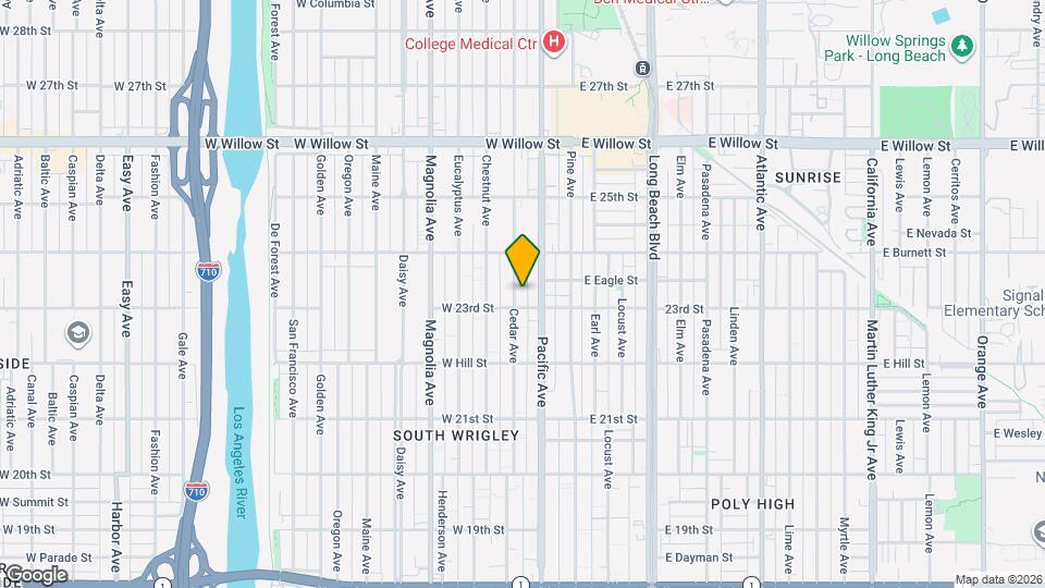 2316 Cedar Ave Map and Location Details