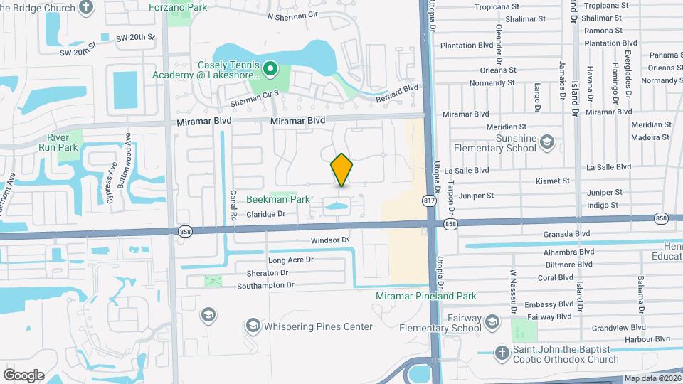 8350 N Missionwood Cir Map and Location Details