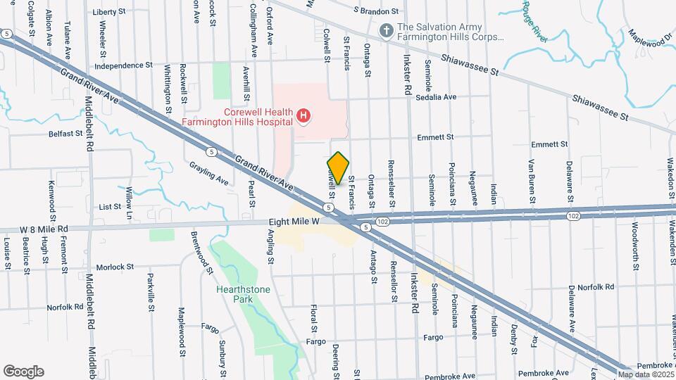 20750 Colwell St Map and Location Details
