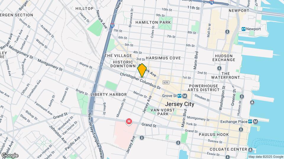 216 Christopher Columbus Dr Map and Location Details